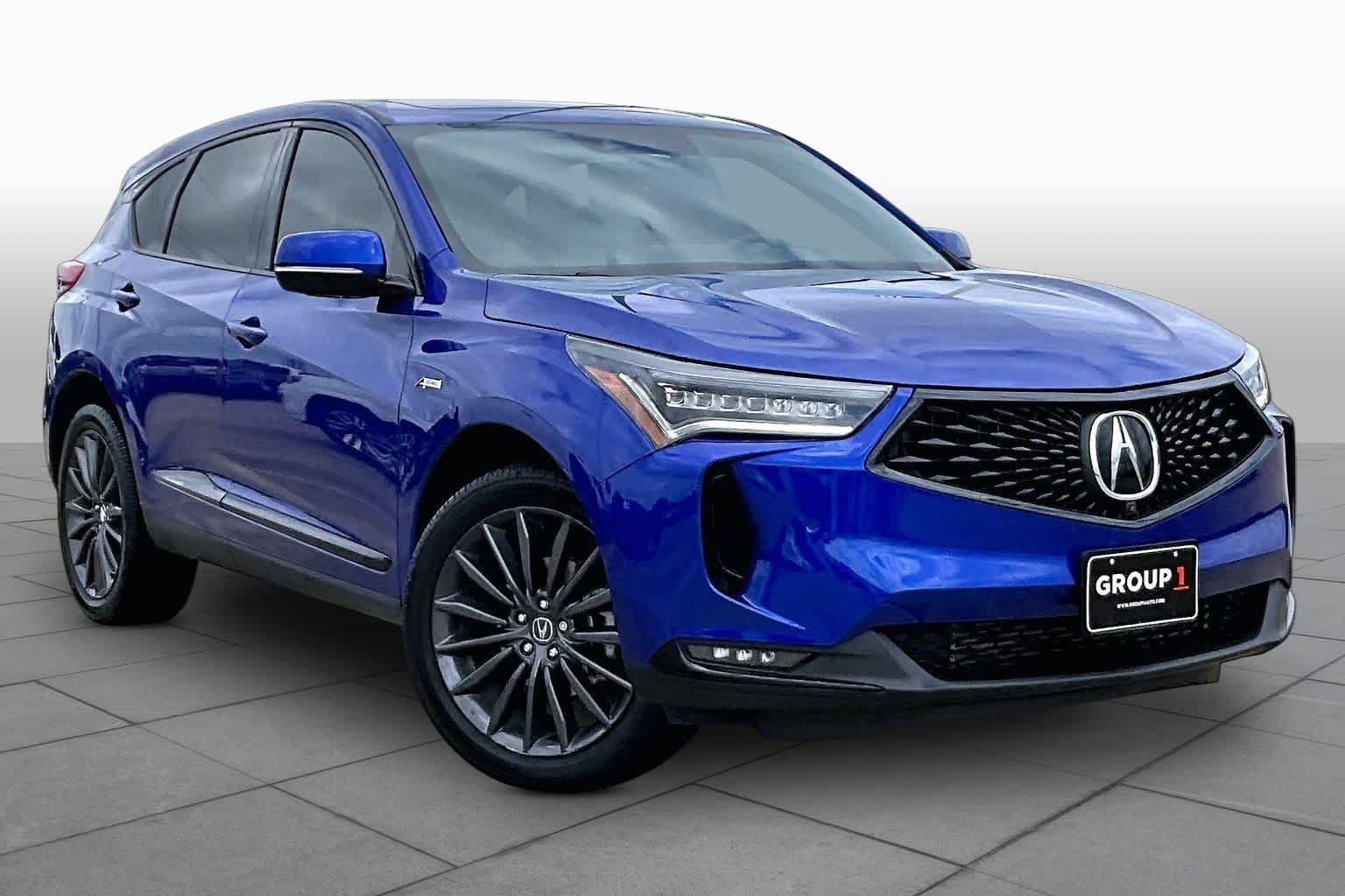 Used 2024 Apex Blue Pearl Acura w/A-Spec Advance Package image 4