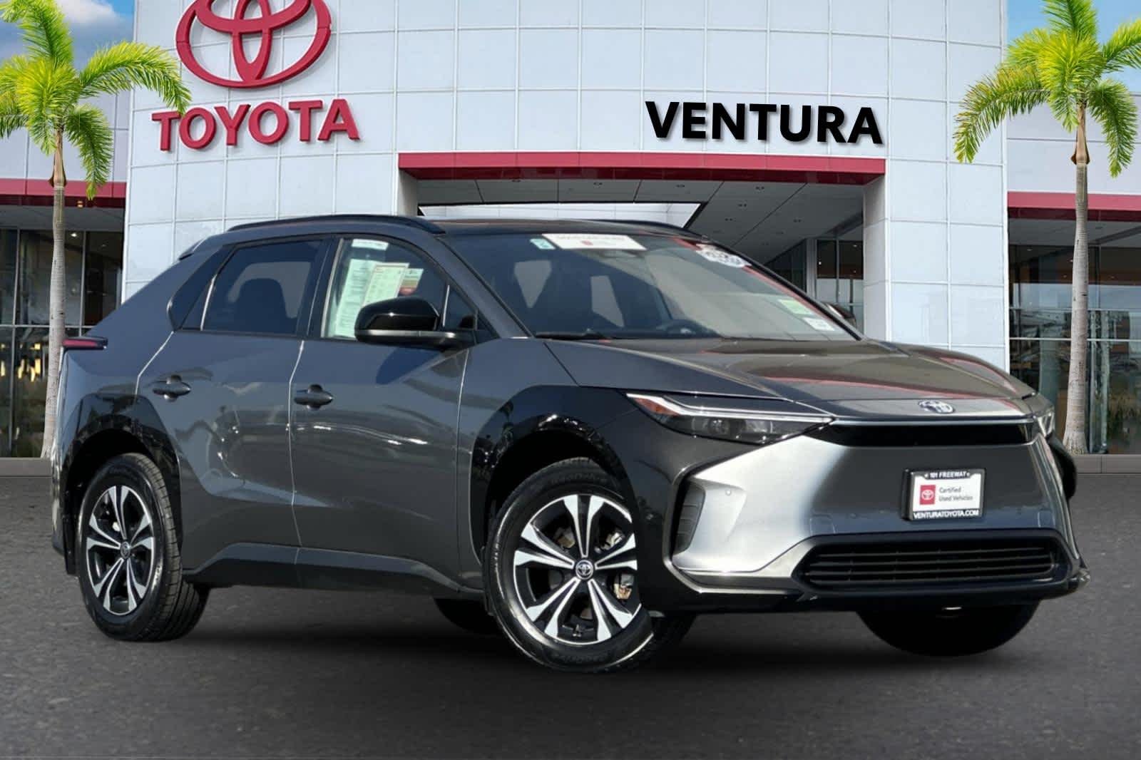 Certified 2023 Toyota bZ4X XLE with VIN JTMAAAAA3PA017085 for sale in Ventura, CA