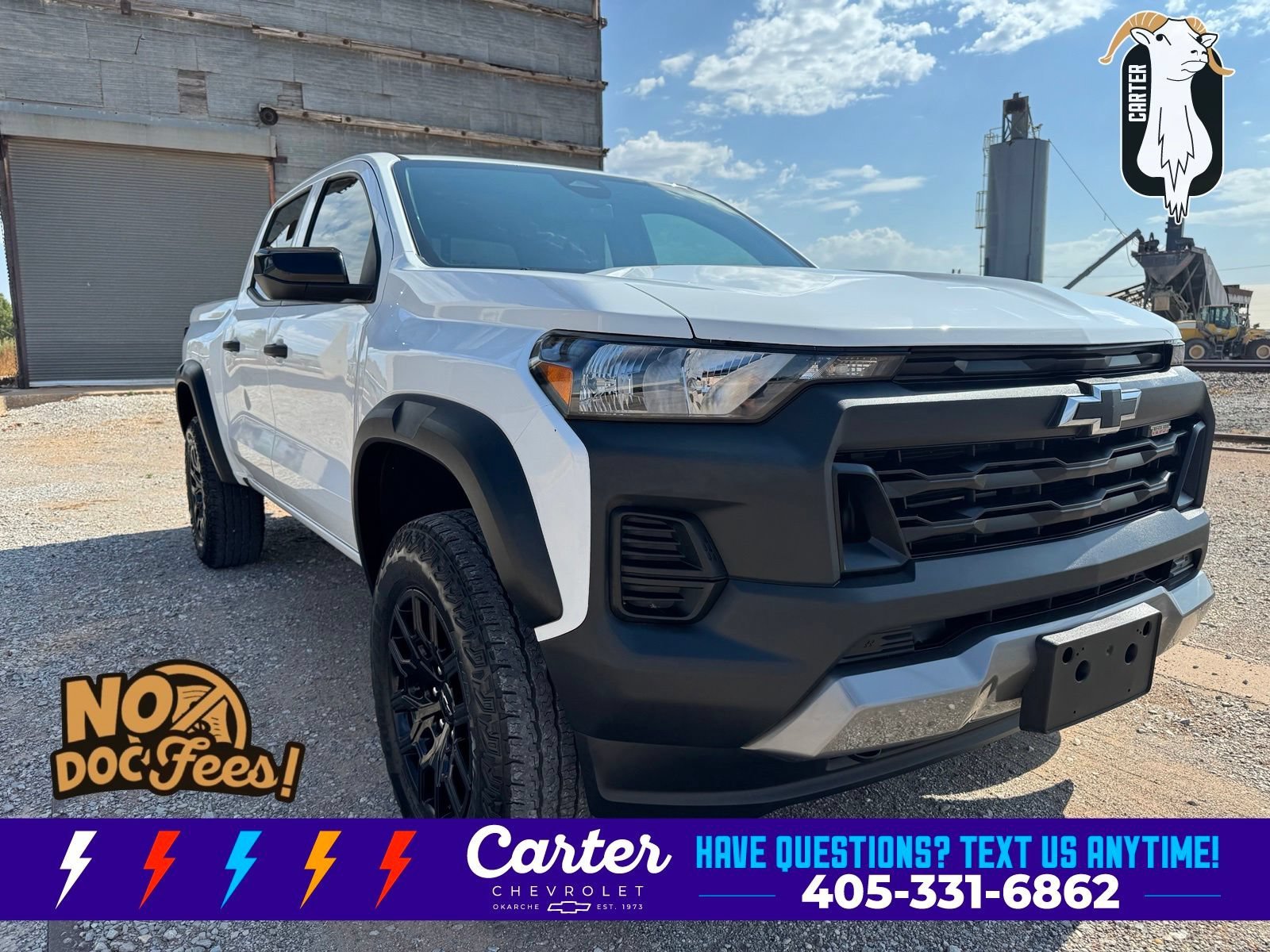 Used 2024 Summit White Chevrolet Trail Boss image 1