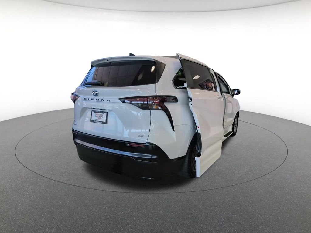 Used 2025 White Toyota LE image 8