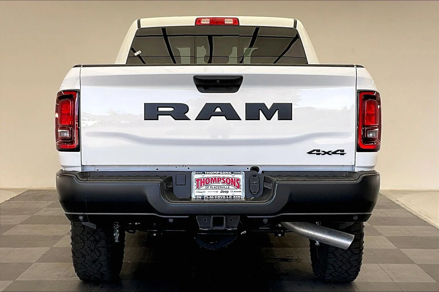 New 2026 PW7 Bright White Clear Coat Ram Tradesman image 3