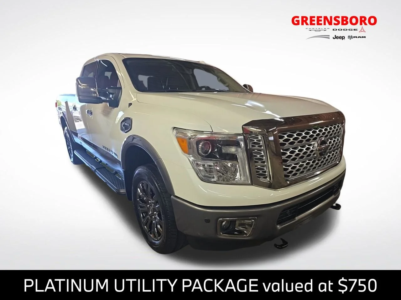 Used 2019 White Nissan Platinum Reserve image 1