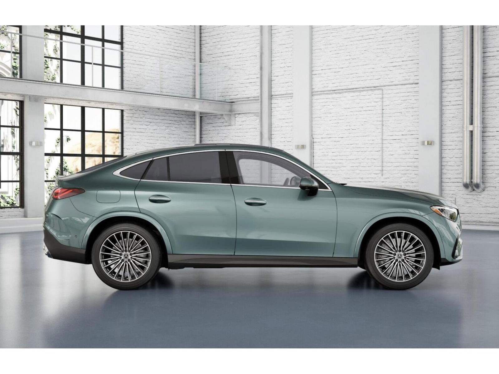 New 2026 Verde Silver Metallic Mercedes-Benz GLC 300 Coupe image 2