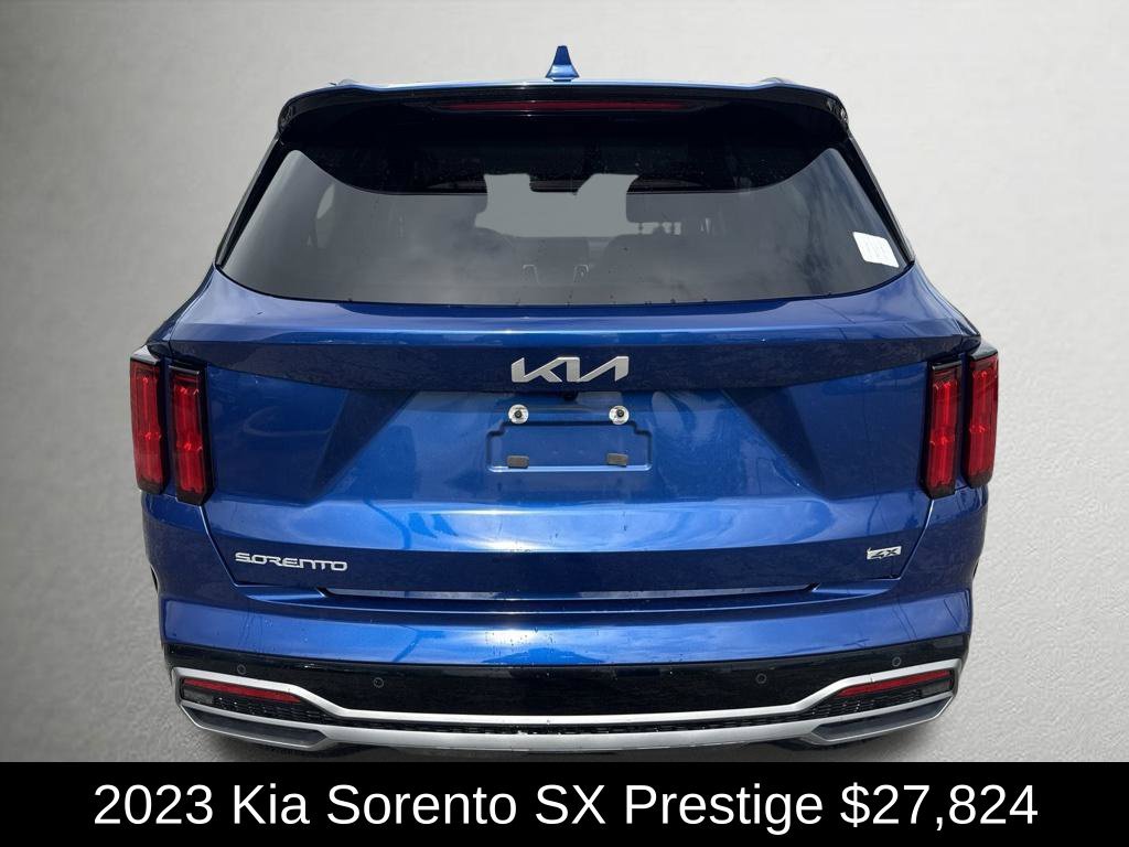 Used 2023 Sapphire Blue Kia SX-Prestige image 4