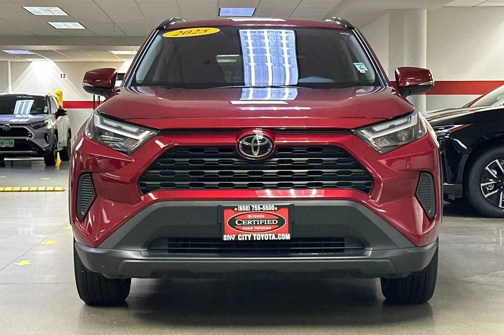 Certified Used 2025 Red Toyota XLE image 9