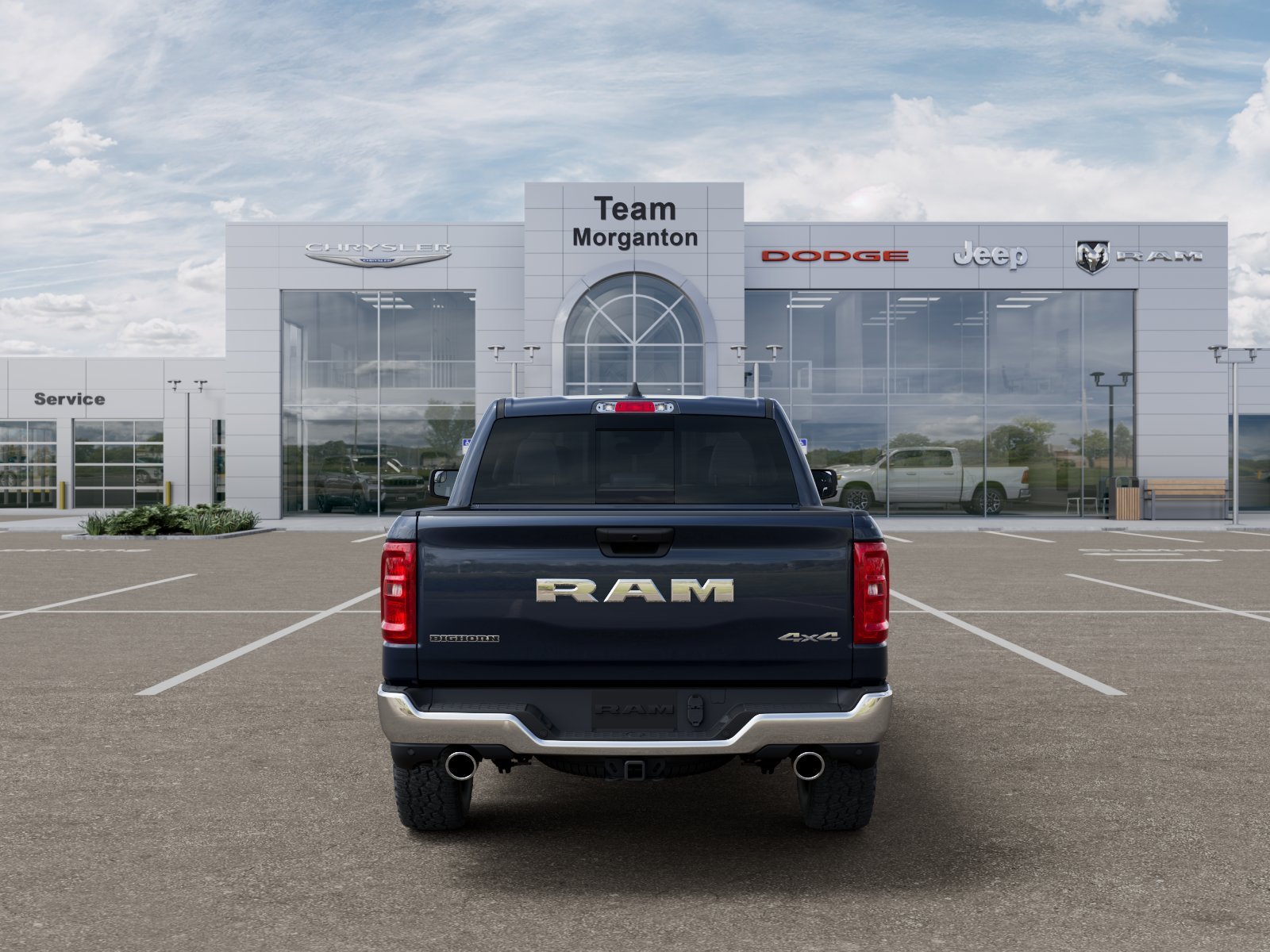 New 2026 Forged Blue Metallic Exterior Paint RAM Big Horn/Lone Star image 41