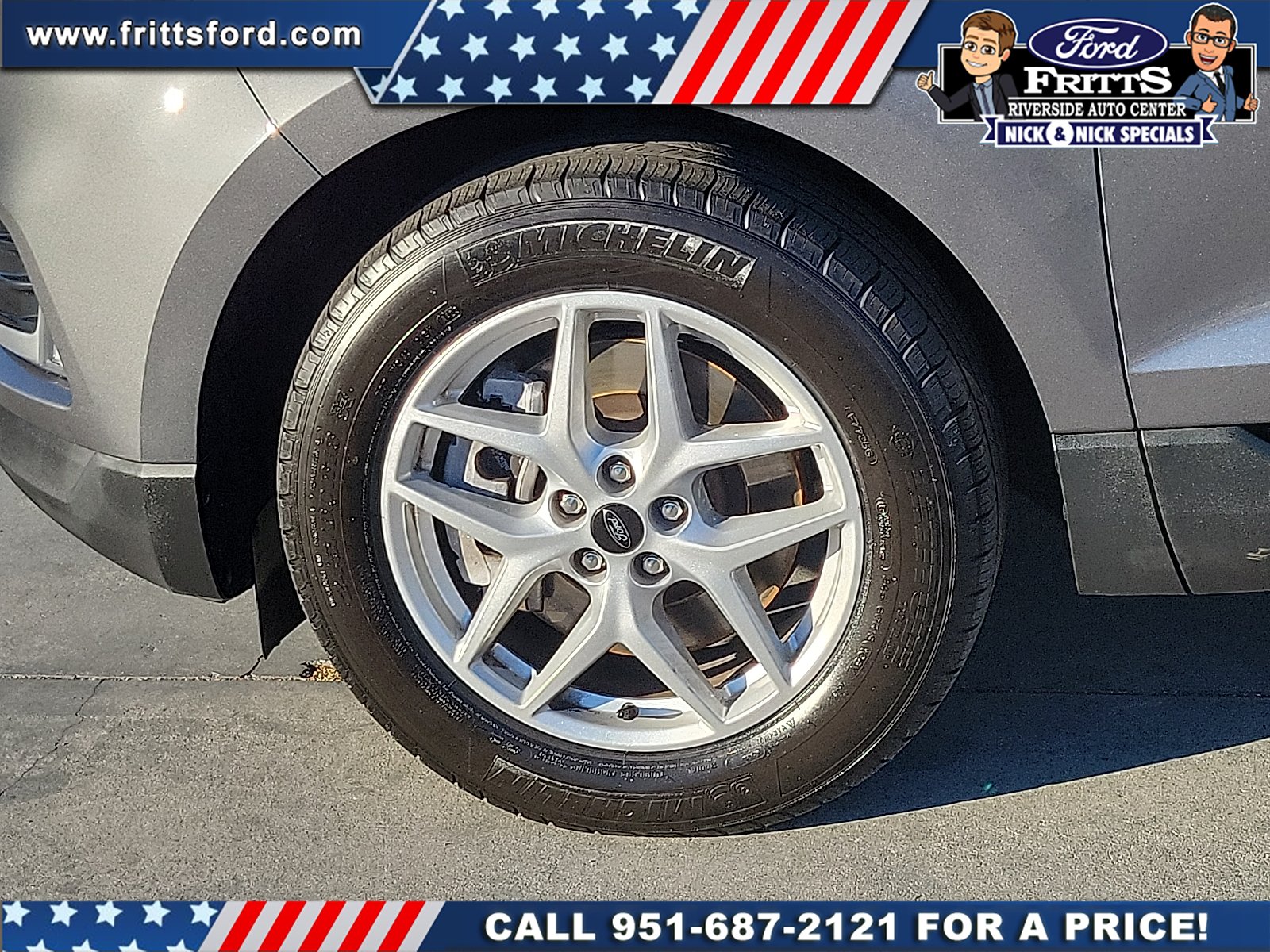 Certified Used 2024 Gray Metallic Ford SEL image 18