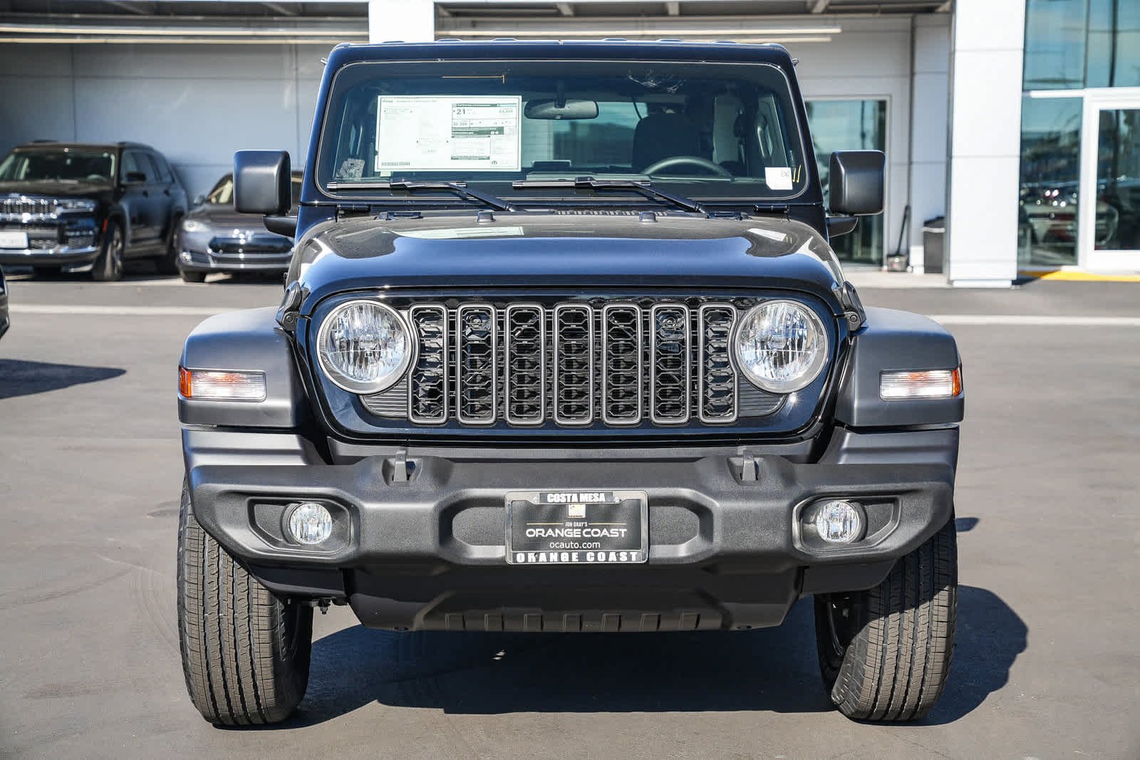 New 2026 Black Clear-Coat Exterior Paint Jeep Sport image 2