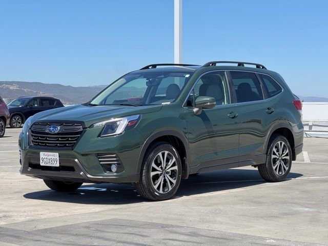 Certified Used 2023 Green Subaru Limited image 6