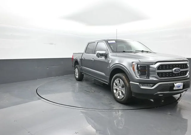 Used 2023 Gray Metallic Ford Platinum image 2