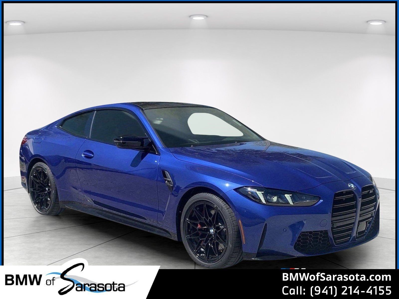 Portimao Blue Metallic 2026 BMW M4 Competition Coupe xDrive Coupe All-Wheel Drive