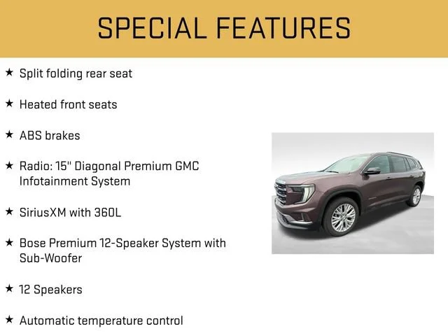 Used 2026 Crystal Metallic GMC Elevation image 20