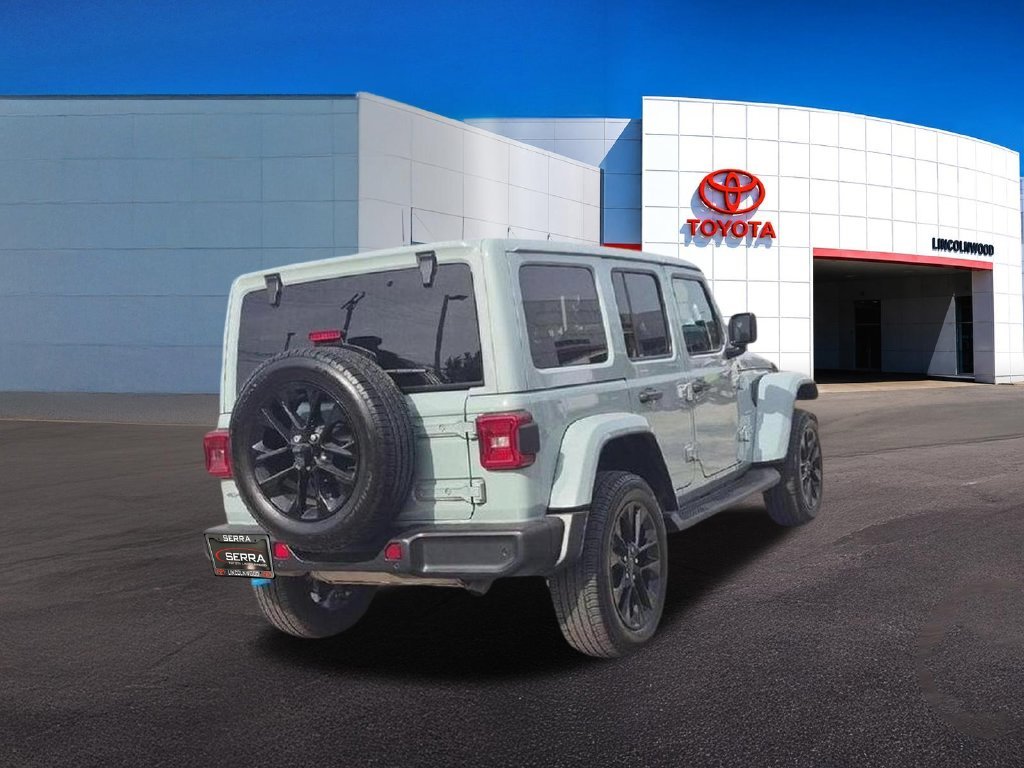 Used 2024 Gray Jeep Sahara 4xe image 12