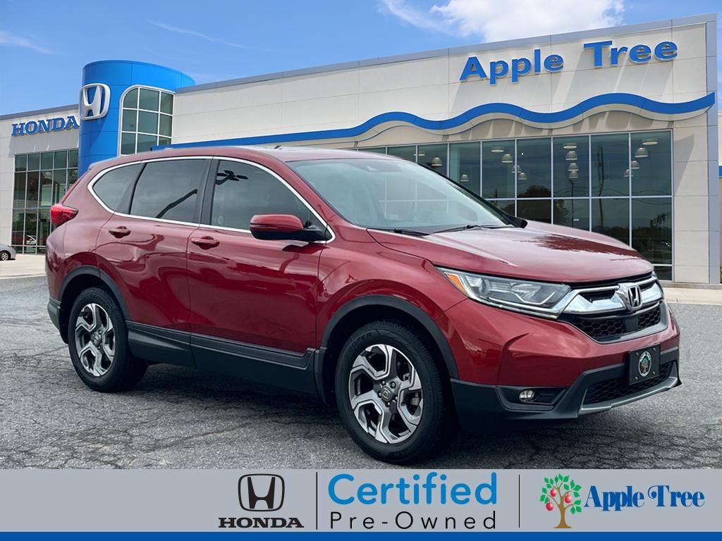 Certified 2019 Honda CR-V EX with VIN 5J6RW2H58KL005153 for sale in Fletcher, NC