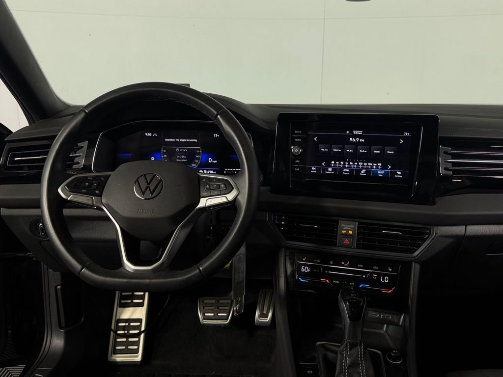 Used 2025 Deep Black Pearl Volkswagen 1.5T Sport image 13