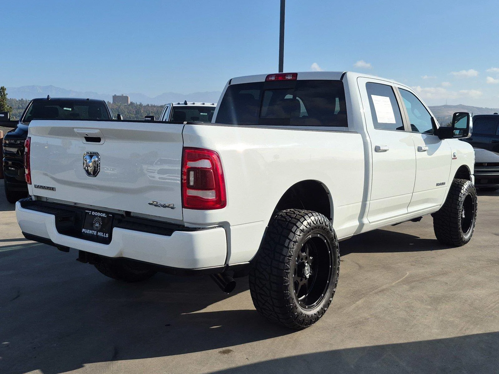 Used 2024 Bright White Clearcoat Ram Laramie image 6
