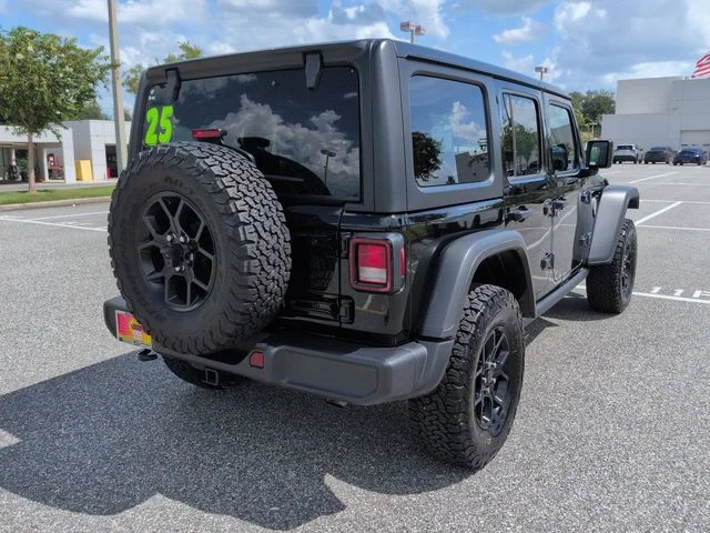 Used 2025 Black Jeep Willys 4xe image 4
