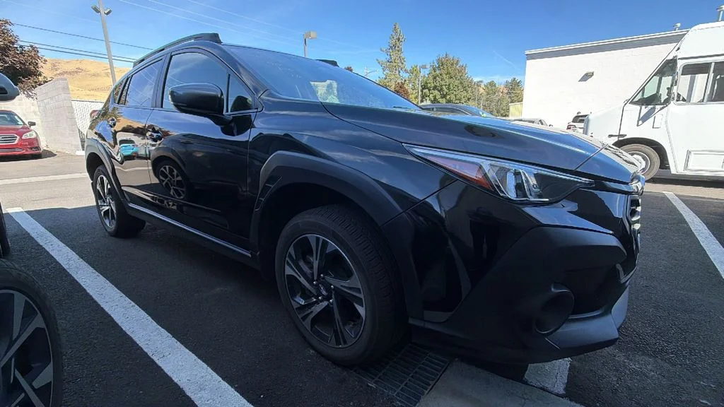 Used 2024 Crystal Black Silica Subaru Premium image 1