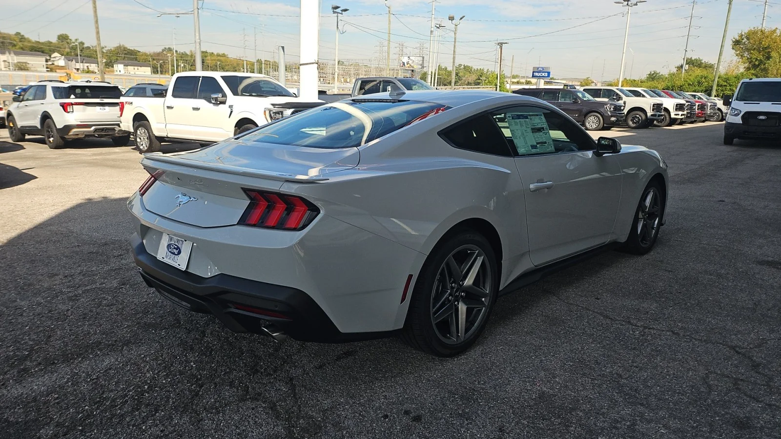 New 2026 Avalanche Gray Ford EcoBoost Premium image 5
