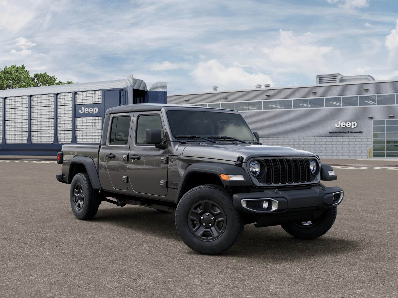 New 2026 Granite Crystal Metallic Clear-Coat Exterior Paint Jeep  image 3