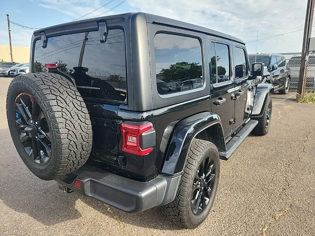 Used 2023 Black Jeep Sahara 4xe image 12
