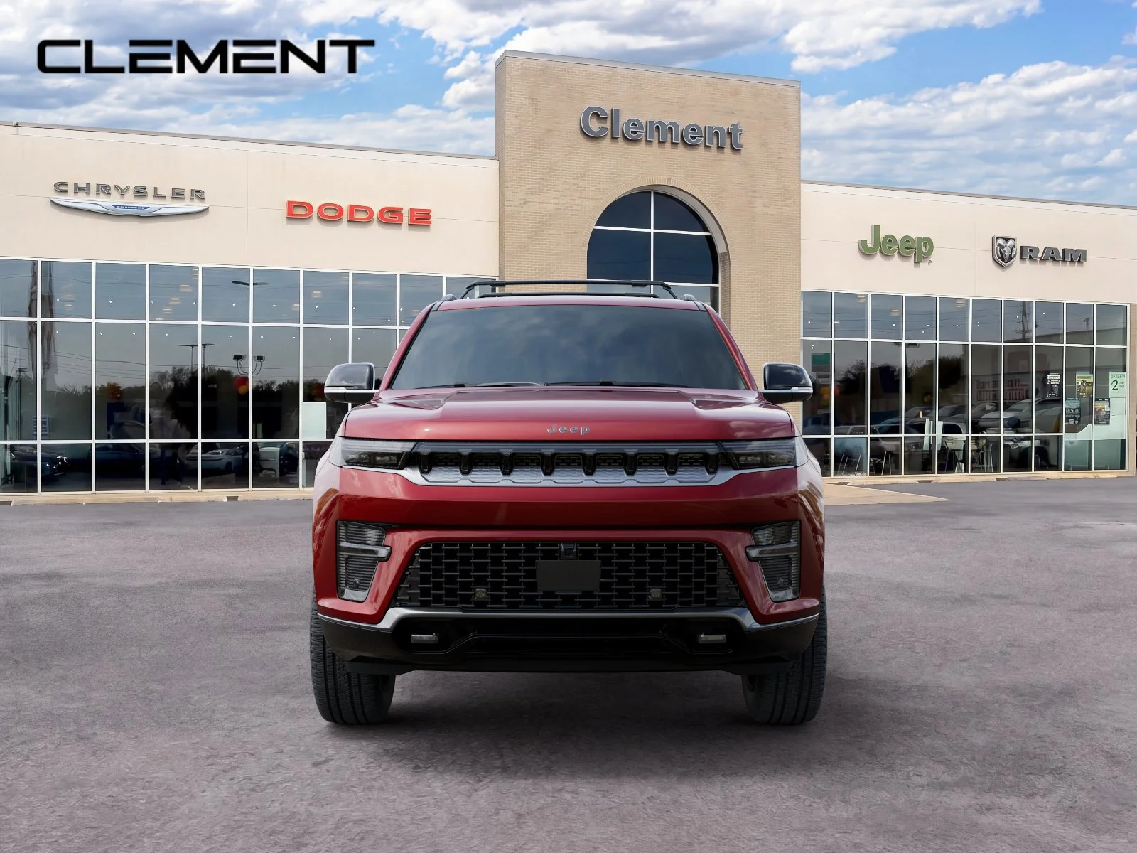 New 2026 Velvet Red Pearl-Coat Exterior Paint Jeep  image 7