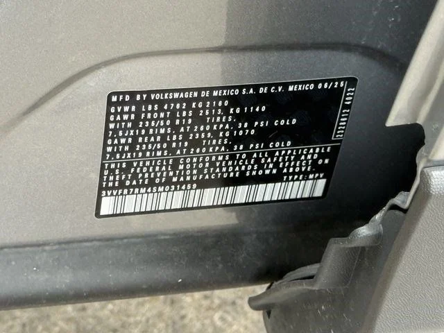 Certified Used 2025 Silver Volkswagen 2.0T SE image 27