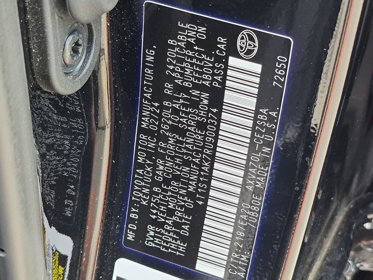 Used 2024 Black Toyota SE image 33