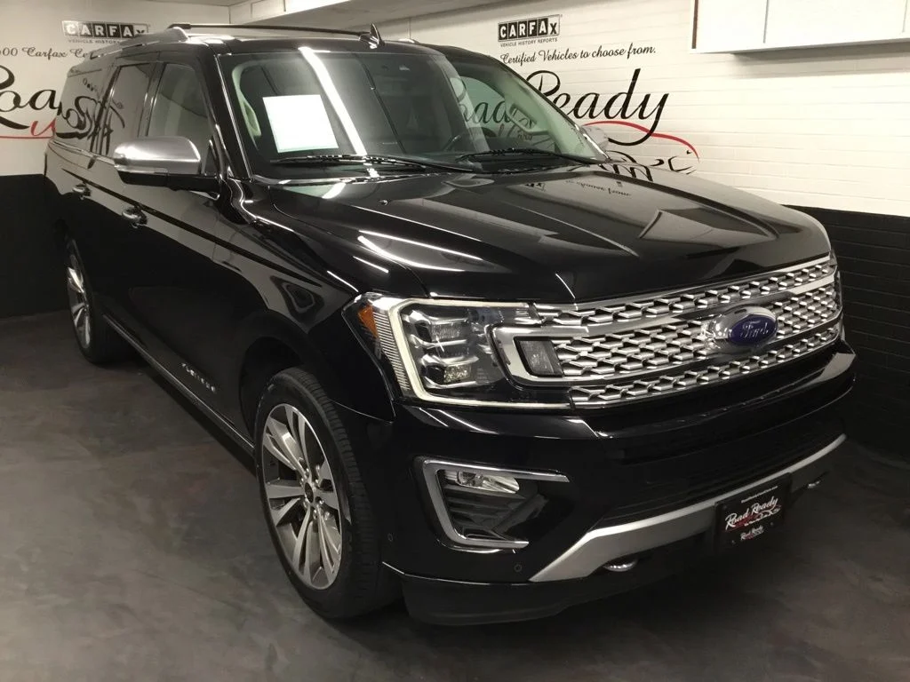 Used 2021 Black Ford Platinum image 2