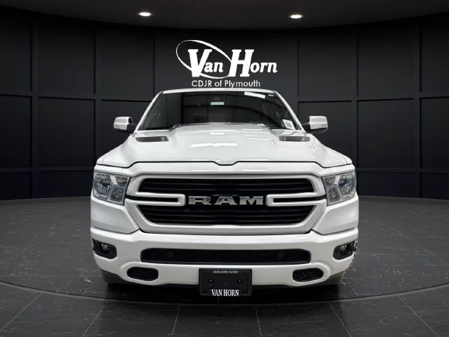 Used 2022 Bright White Clearcoat Ram Laramie image 2
