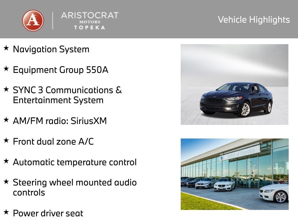 Used 2020 Ford Fusion Hybrid SE with VIN 3FA6P0LU4LR126537 for sale in Kansas City