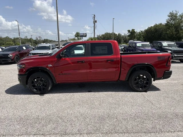 New 2026 Molten Red Pearl-Coat Exterior Paint RAM Laramie image 7