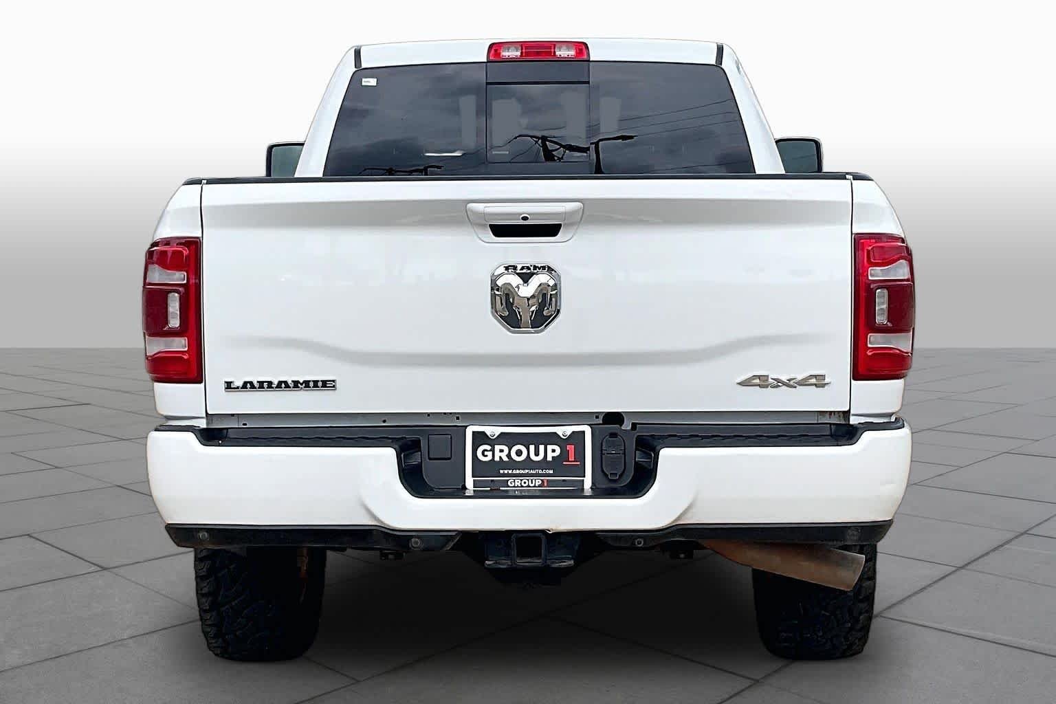 Used 2024 Bright White Clearcoat Ram Laramie image 4