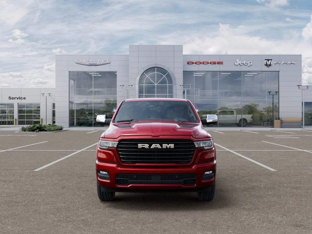 New 2026 Molten Red Pearl-Coat Exterior Paint RAM Laramie image 7