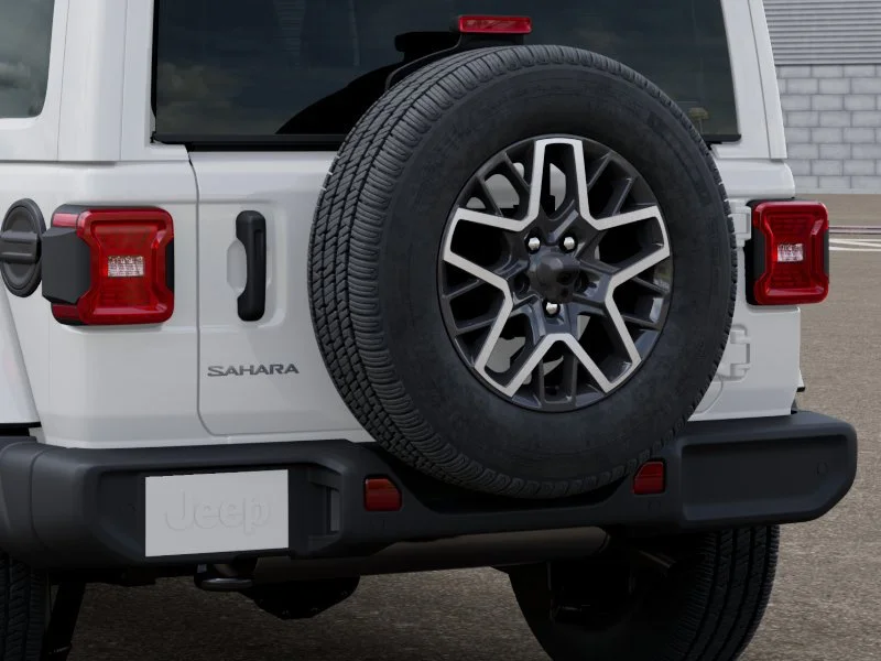 New 2026 Bright White Clear-Coat Exterior Paint Jeep Sahara image 13