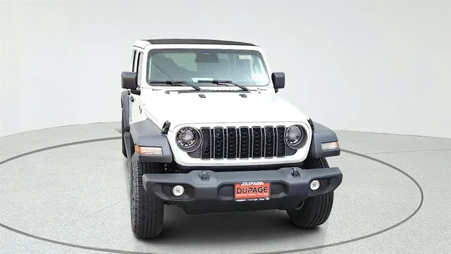 New 2027 Bright White Clearcoat Jeep Sport S image 2