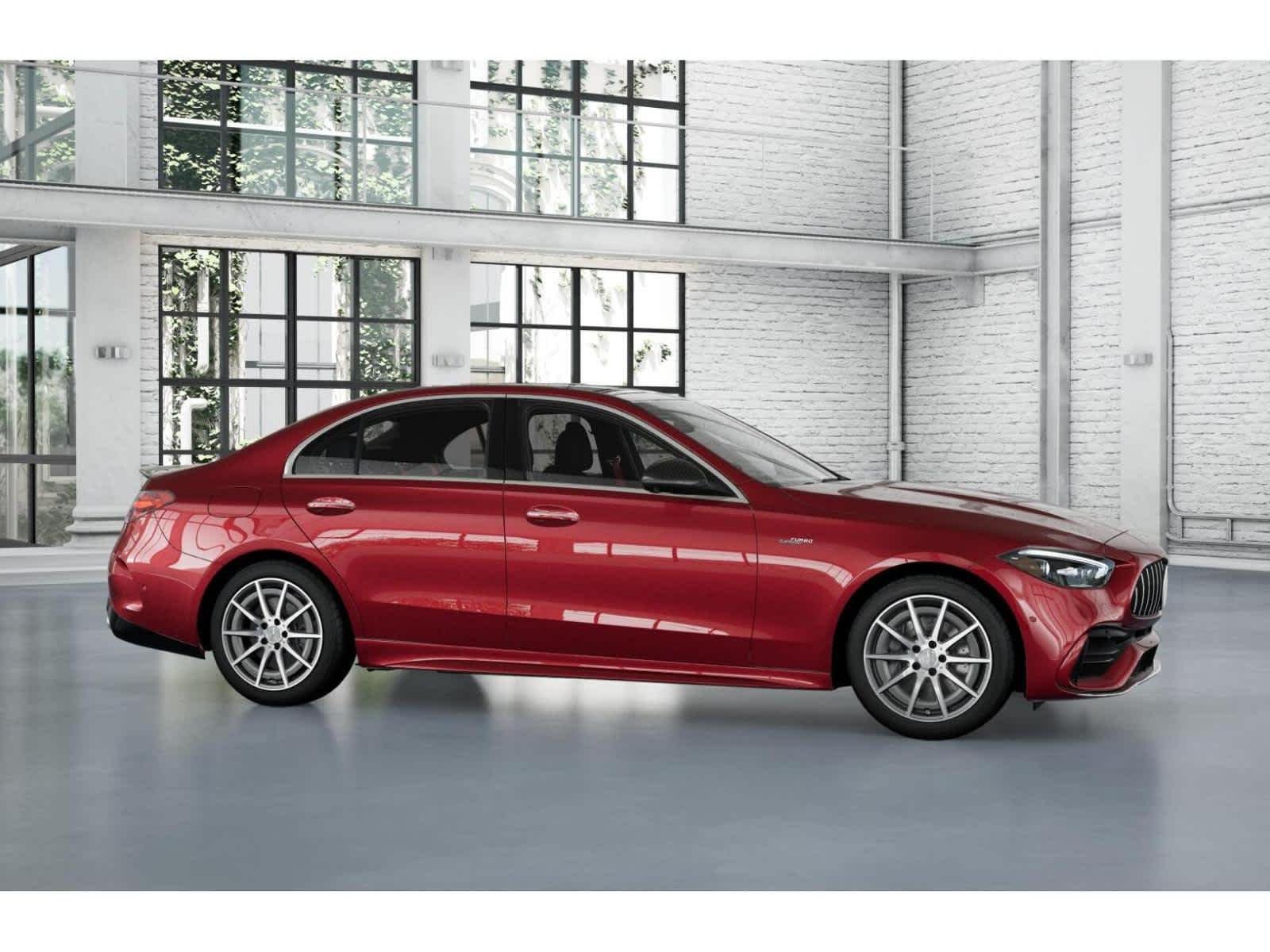 New 2026 MANUFAKTUR Patagonia Red Metallic Mercedes-Benz AMG® C 43 4MATIC® Sedan image 14