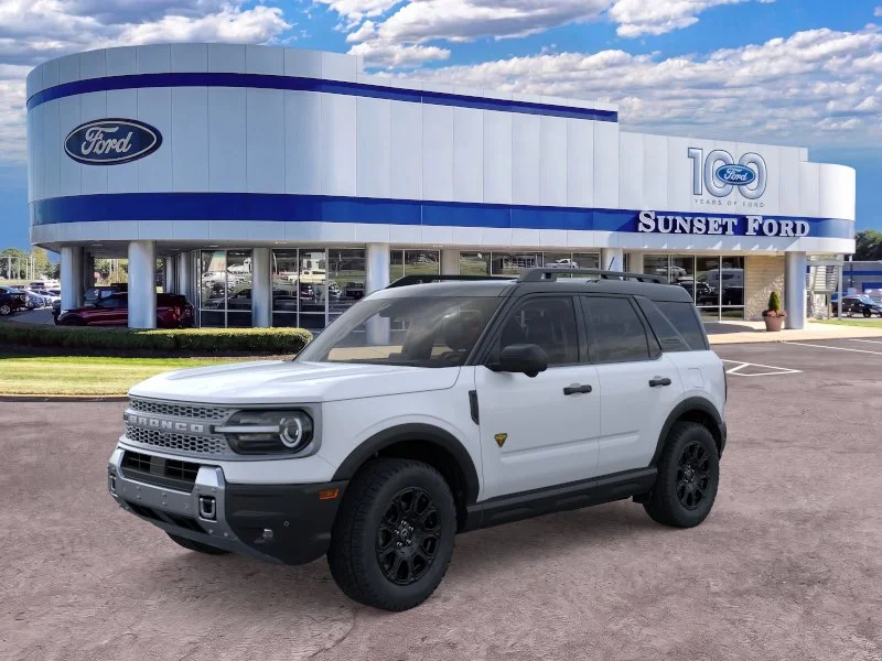New 2026 Space White Metallic Ford Badlands image 1
