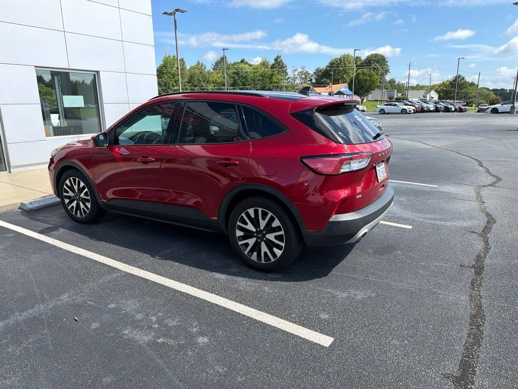 Used 2020 Red Ford SE Sport image 2