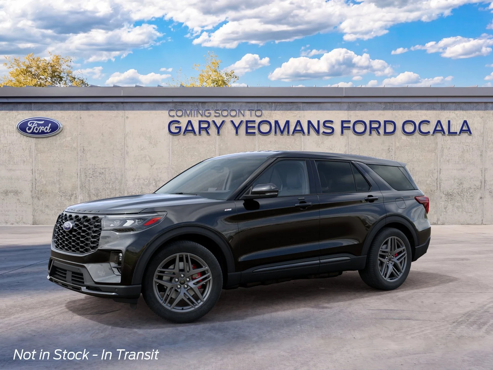New 2027 Agate Black Metallic Ford ST-Line image 1
