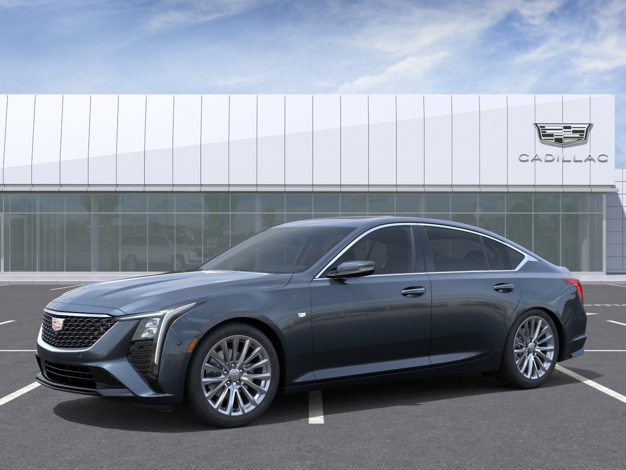 New 2026 Deep Space Metallic Cadillac Premium Luxury image 2