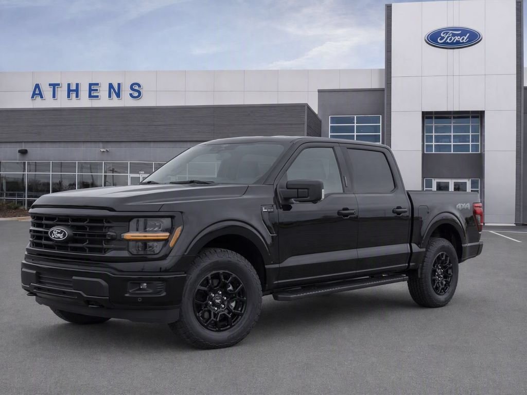 New 2026 Agate Black Metallic Ford XLT image 2