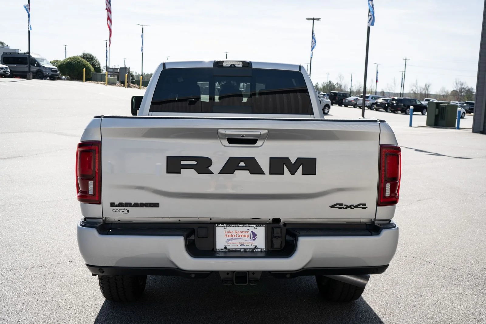 New 2026 Silver-Zynith Exterior Paint RAM Laramie image 8