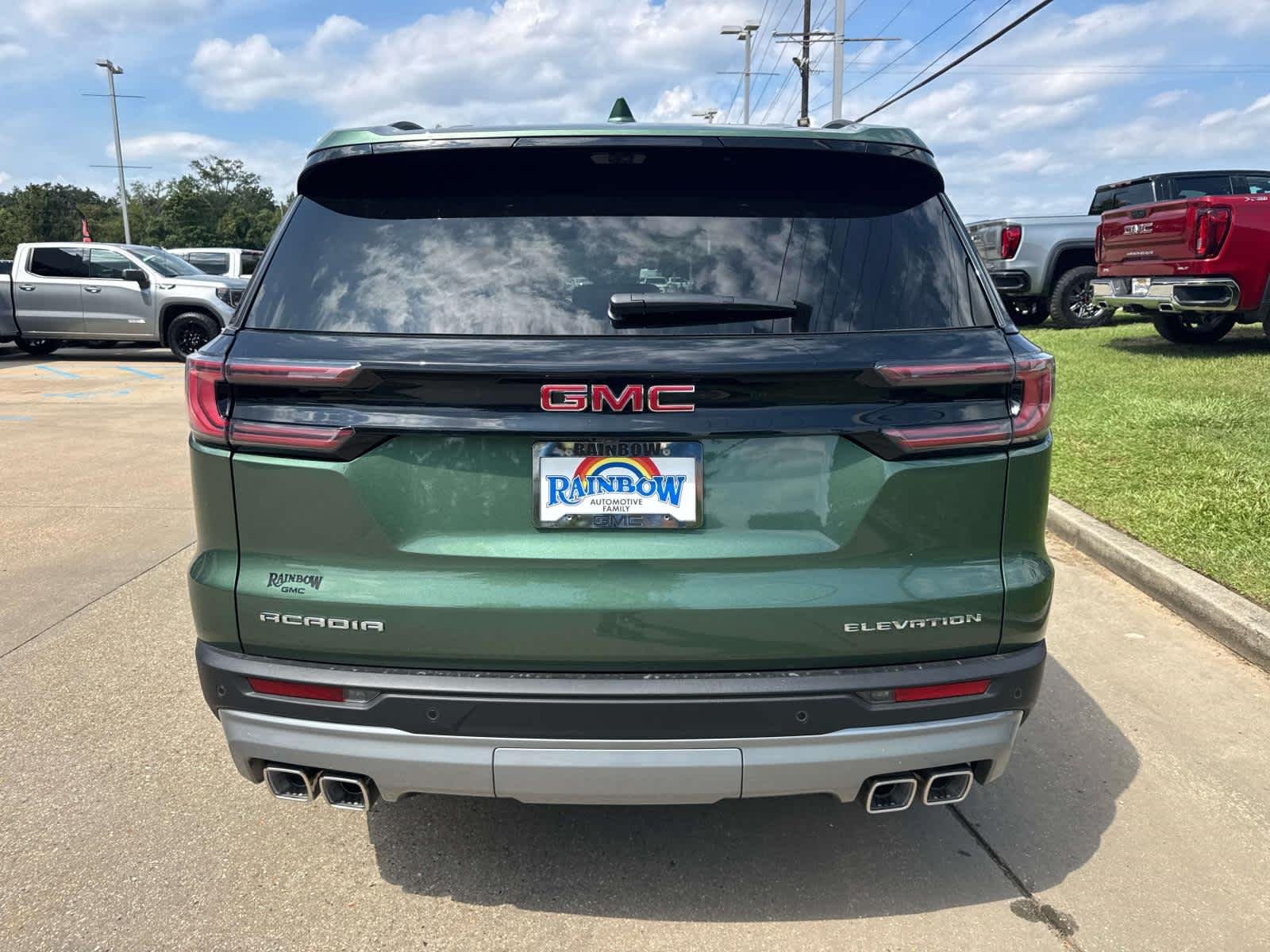 New 2027 Trailstone Green Metallic GMC Elevation image 6