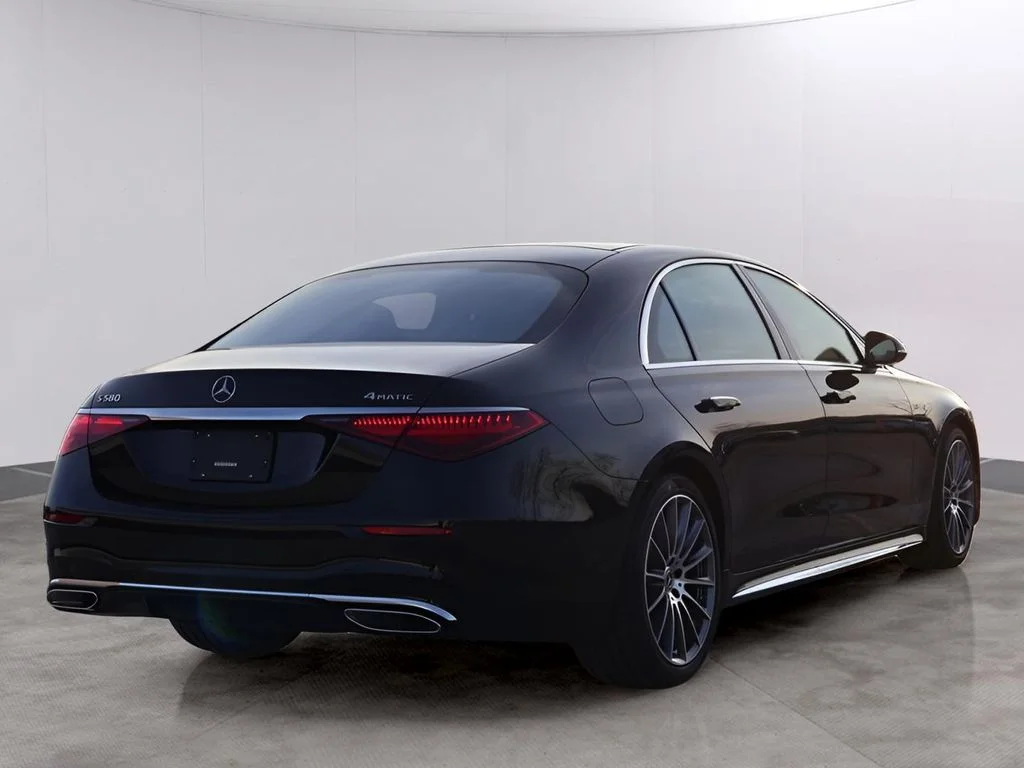 New 2026 Obsidian Black Metallic Mercedes-Benz S 580 image 5