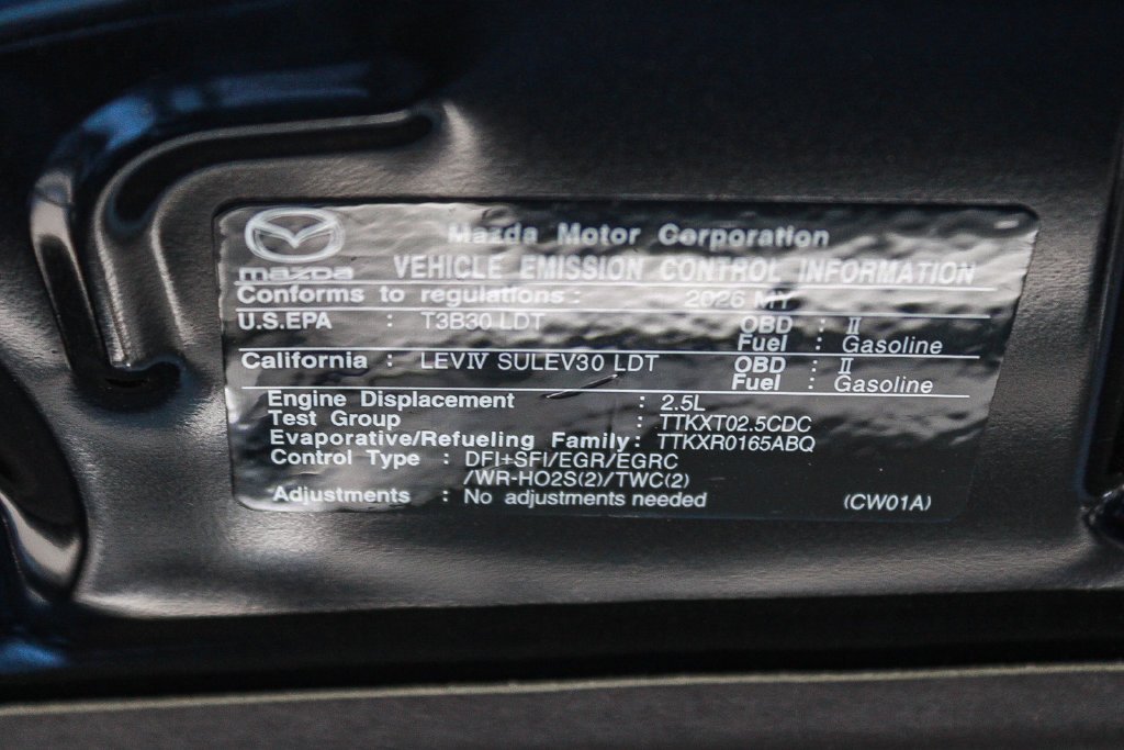 New 2026 Jet Black Mica Mazda Premium AWD image 13