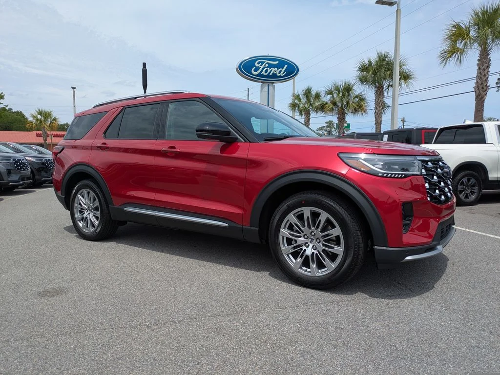 New 2026 Rapid Red Metallic Tinted Clearcoat Ford Platinum image 2