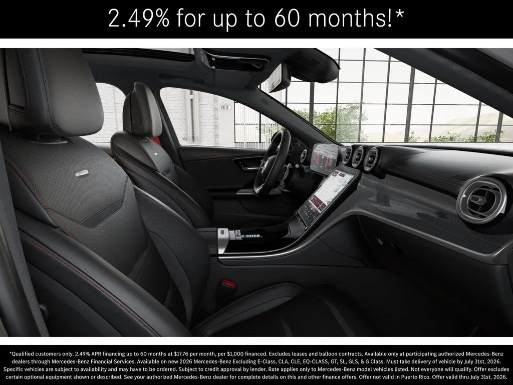 New 2026 MANUFAKTUR Alpine Grey Mercedes-Benz AMG® C 43 4MATIC Sedan image 4