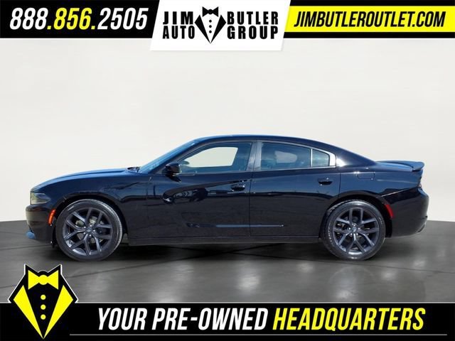 Used 2020 Black Dodge SXT RWD image 16