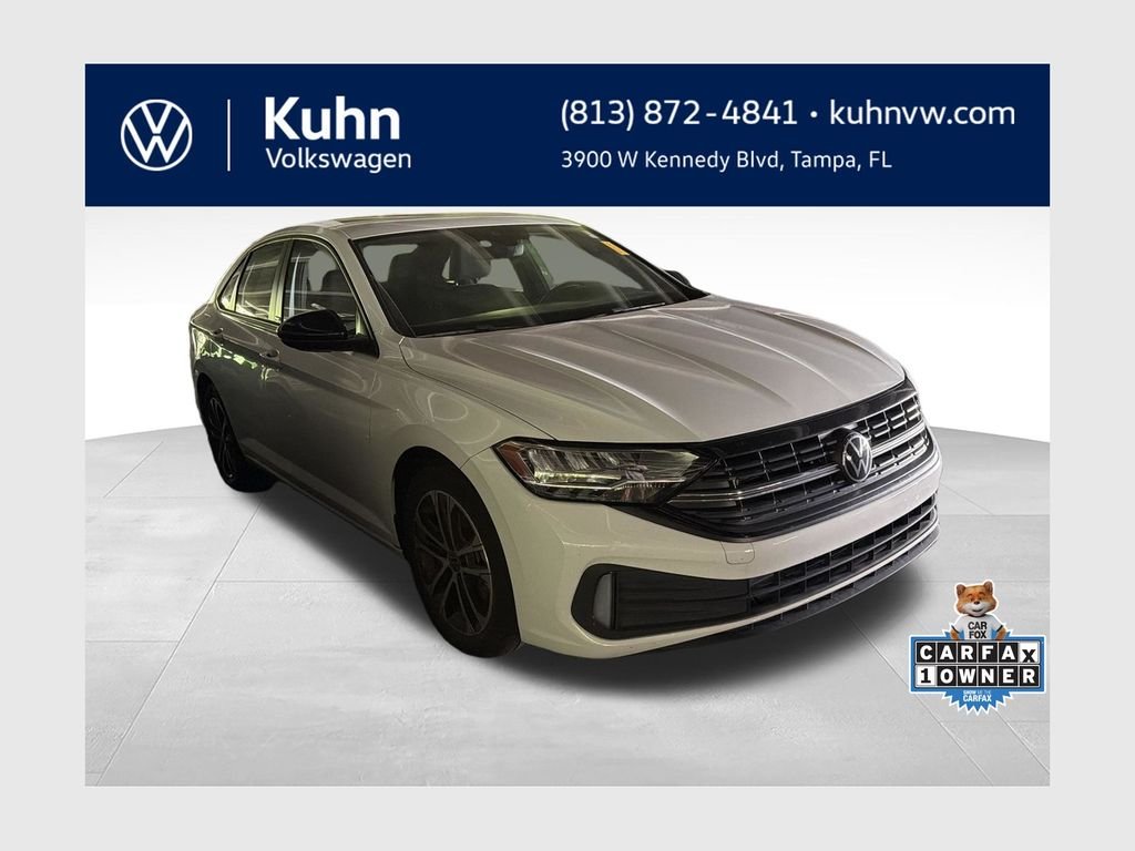 Used 2024 White Volkswagen 1.5T Sport image 1